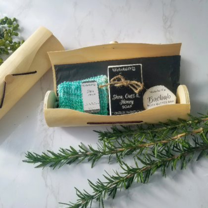Organic Soap & Lotion Bar Zero Waste Gift Set