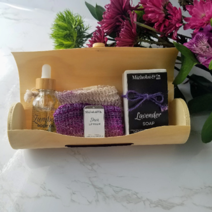 Organic Soap & Body Oil Zero Waste Gift Set