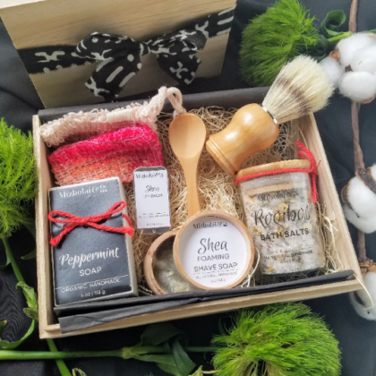 All Natural Shave, Soak & Wash Body Care Set